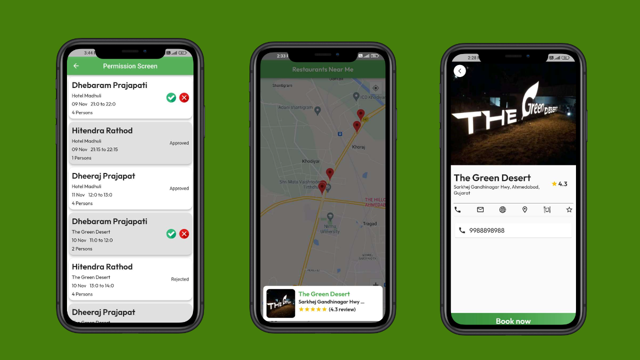 Multi Restaurant Mobile APP
